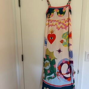 Colorful Summer Dress with Fun Patterns